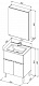 Aquanet Мебель для ванной Алвита New 60 1 ящик 2 дверцы антрацит матовая – фотография-46